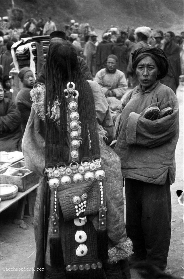 图片[2]-Group photos of Tibetan women’s life style in Qinghai in 1936-China Archive