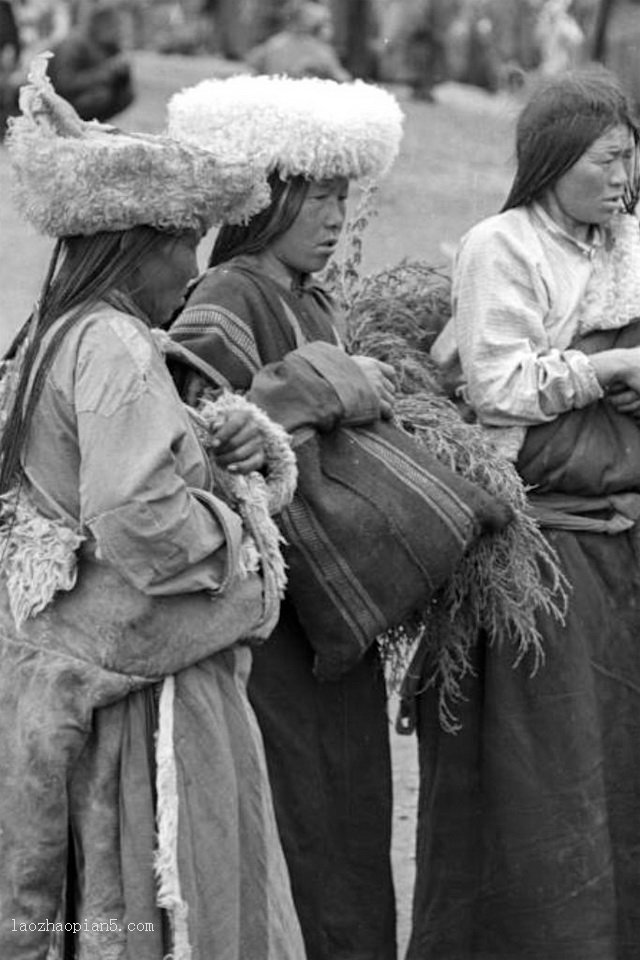 图片[8]-Group photos of Tibetan women’s life style in Qinghai in 1936-China Archive