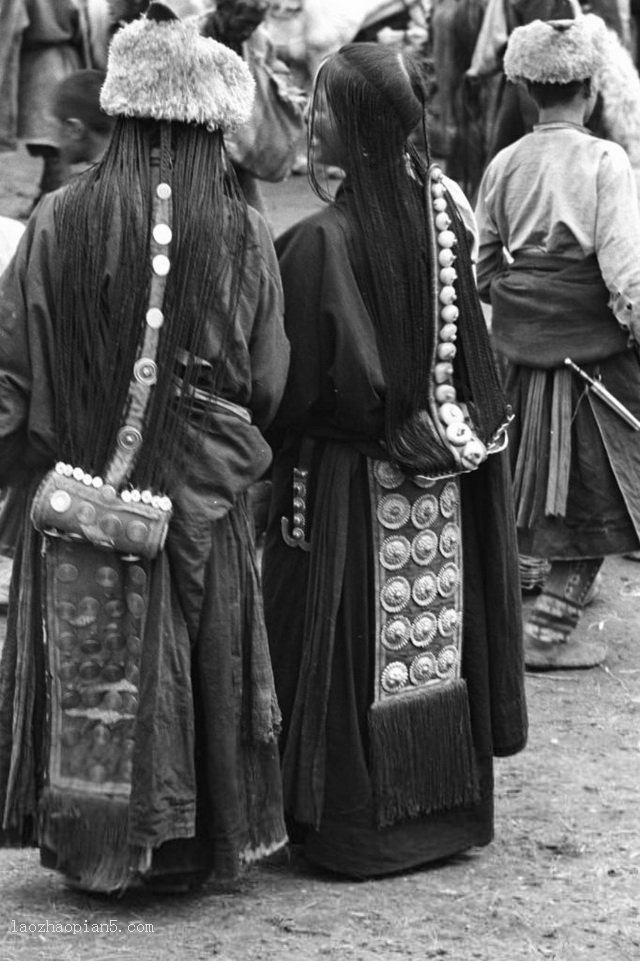 图片[10]-Group photos of Tibetan women’s life style in Qinghai in 1936-China Archive