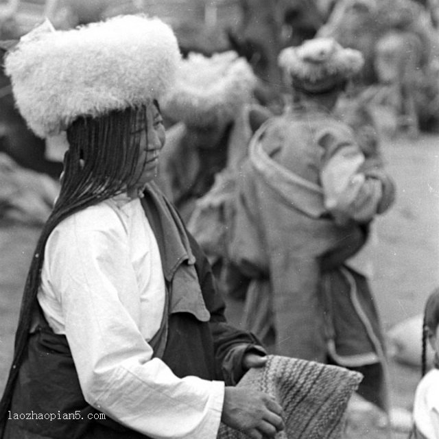 图片[1]-Group photos of Tibetan women’s life style in Qinghai in 1936-China Archive