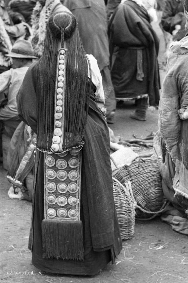 图片[11]-Group photos of Tibetan women’s life style in Qinghai in 1936-China Archive