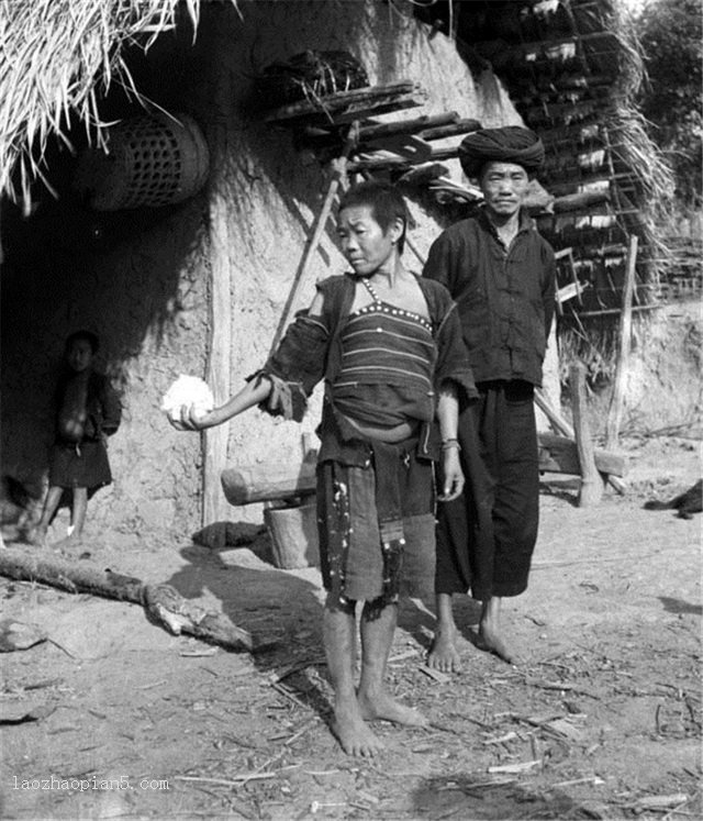 图片[5]-The beautiful Hani girl in the old photos of Lancang County, Yunnan in the 1930s-China Archive