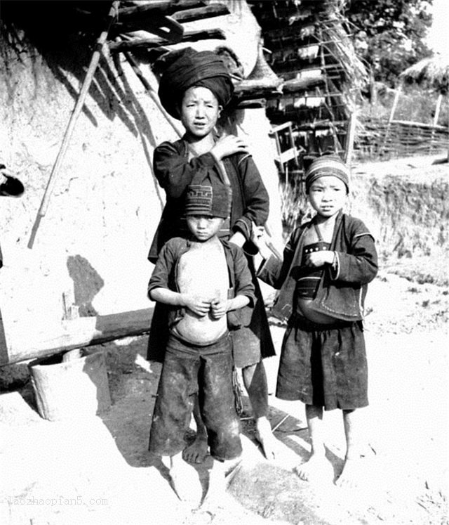 图片[3]-The beautiful Hani girl in the old photos of Lancang County, Yunnan in the 1930s-China Archive