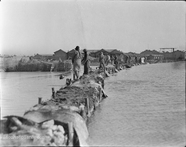 图片[8]-Old photos of Tianjin in 1917 Scenes of Tianjin before and after the 1917 flood (1)-China Archive