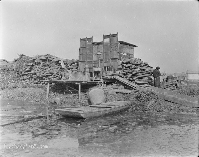 图片[9]-Old photos of Tianjin in 1917 Scenes of Tianjin before and after the 1917 flood (1)-China Archive