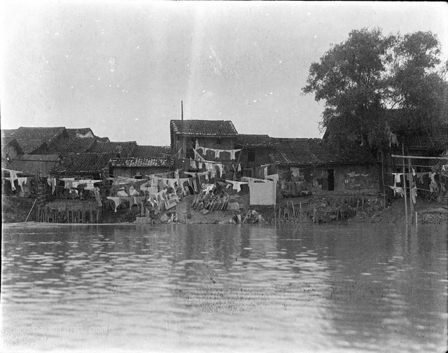 图片[3]-The old photo of Jiujiang, Jiangxi in 1917 The people who lived on the boat a hundred years ago-China Archive