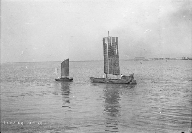 图片[4]-The old photo of Jiujiang, Jiangxi in 1917 The people who lived on the boat a hundred years ago-China Archive