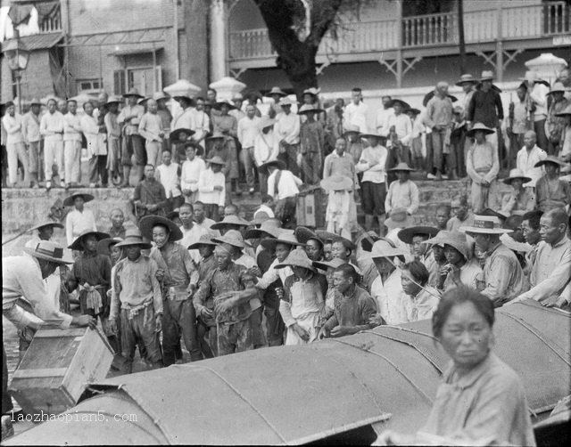 图片[10]-The old photo of Jiujiang, Jiangxi in 1917 The people who lived on the boat a hundred years ago-China Archive