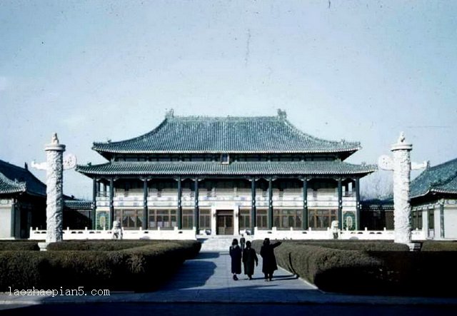 图片[7]-Do these buildings still exist according to the old color photos of Beijing in 1945?-China Archive