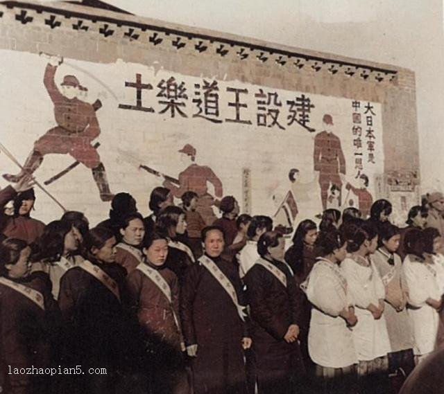 图片[1]-The old photo of Ding County, Hebei Province in 1940. The enemy tower and local characters 80 years ago-China Archive