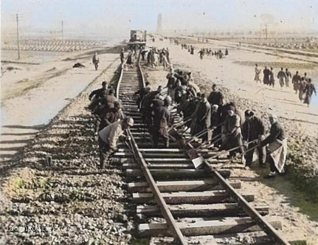 图片[3]-The old photo of Ding County, Hebei Province in 1940. The enemy tower and local characters 80 years ago-China Archive