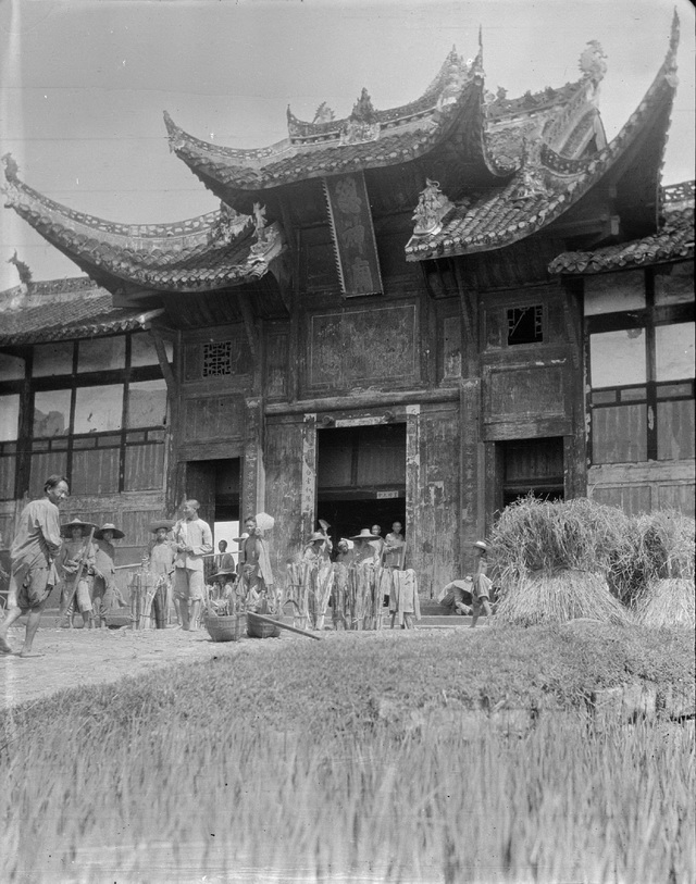图片[3]-The old picture of Anju Town in Tongliang, Chongqing in 1917. The scenery and cultural style of Anju Town a hundred years ago-China Archive