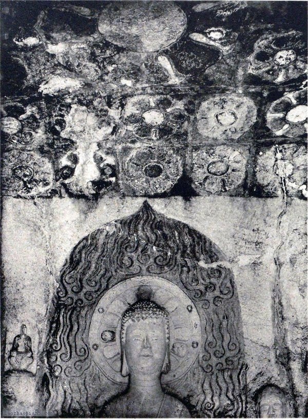 图片[6]-In 1920s, the old photos of Changqing County in Shandong Province showed the style and features of Lianhua Cave on Wufeng Mountain a hundred years ago-China Archive