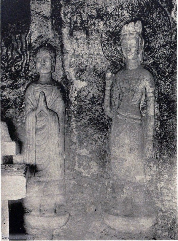 图片[8]-In 1920s, the old photos of Changqing County in Shandong Province showed the style and features of Lianhua Cave on Wufeng Mountain a hundred years ago-China Archive