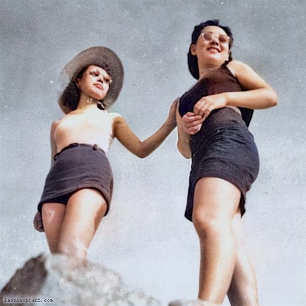 图片[5]-At the end of the 1930s, the swimwear pretty pictures beside Beidaihe were more sexy than the times-China Archive