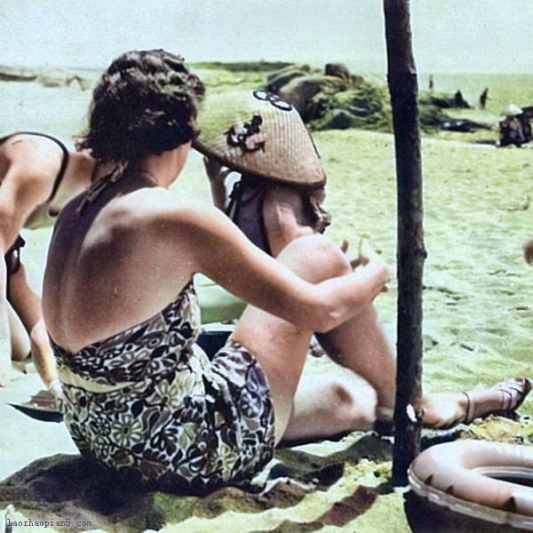 图片[10]-At the end of the 1930s, the swimwear pretty pictures beside Beidaihe were more sexy than the times-China Archive
