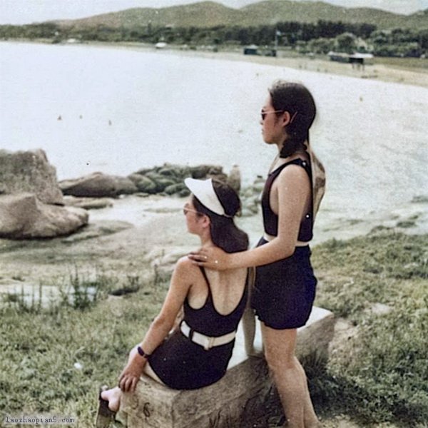 图片[1]-At the end of the 1930s, the swimwear pretty pictures beside Beidaihe were more sexy than the times-China Archive