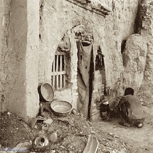 图片[3]-A complete record of the lives of poor families living in caves in the old photos of Linfen, Shanxi in 1939-China Archive