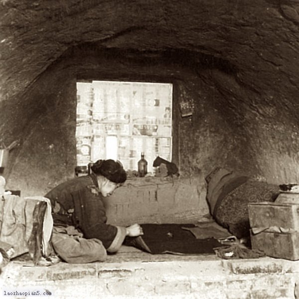 图片[13]-A complete record of the lives of poor families living in caves in the old photos of Linfen, Shanxi in 1939-China Archive