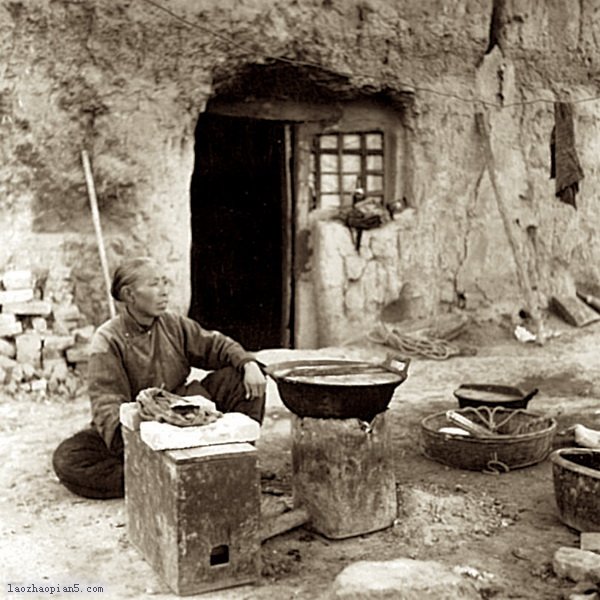 图片[8]-A complete record of the lives of poor families living in caves in the old photos of Linfen, Shanxi in 1939-China Archive