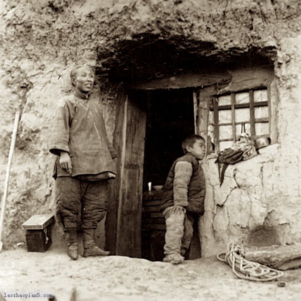 图片[7]-A complete record of the lives of poor families living in caves in the old photos of Linfen, Shanxi in 1939-China Archive