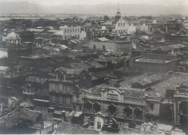 图片[3]-An old photo of Nanchang in the 1930s Eighty years ago, the Bayi Bridge, the rope golden tower of the East Lake, Nanchang-China Archive