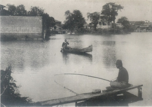 图片[8]-An old photo of Nanchang in the 1930s Eighty years ago, the Bayi Bridge, the rope golden tower of the East Lake, Nanchang-China Archive