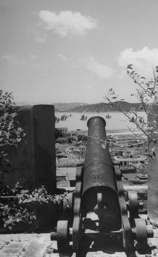 图片[1]-The old photos of Macao in 1948, including the Macao Fortress, Wing Lung Silver Shop and Street View 70 years ago-China Archive