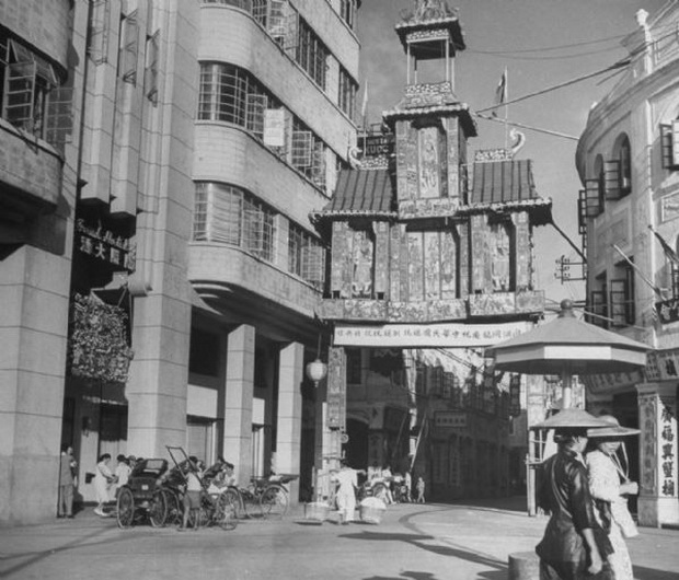 图片[5]-The old photos of Macao in 1948, including the Macao Fortress, Wing Lung Silver Shop and Street View 70 years ago-China Archive