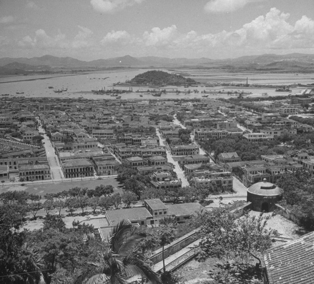 图片[2]-The old photos of Macao in 1948, including the Macao Fortress, Wing Lung Silver Shop and Street View 70 years ago-China Archive