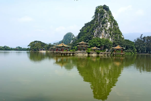 图片[15]-The old photo of Zhaoqing, Guangdong, 1920 Seven Star Rock, Duanxi and Dinghu Mountain 100 years ago-China Archive