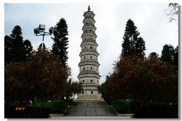 图片[3]-Old photos of Foshan in 1920: Xiqiao Mountain, Lingzhou Mountain, Sanshui Kuigang Wenta a hundred years ago-China Archive