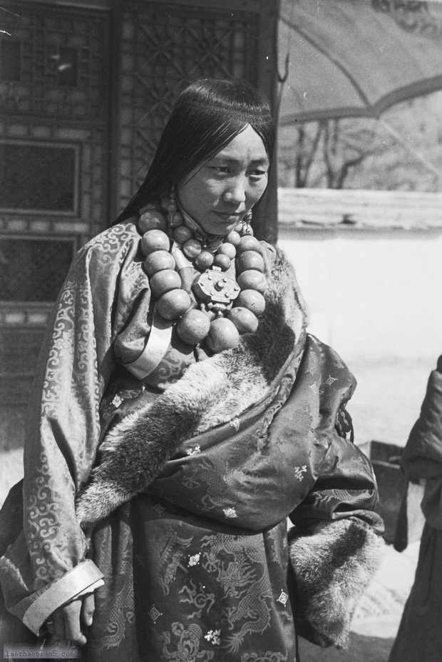 图片[1]-Recorded image of a Tibetan Mongolian intermarriage ceremony in Xiahe, Gansu in March 1943-China Archive