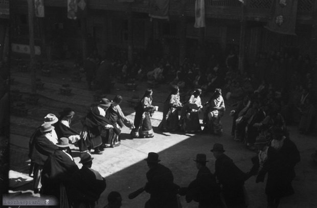 图片[19]-Recorded image of a Tibetan Mongolian intermarriage ceremony in Xiahe, Gansu in March 1943-China Archive