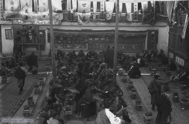 图片[25]-Recorded image of a Tibetan Mongolian intermarriage ceremony in Xiahe, Gansu in March 1943-China Archive