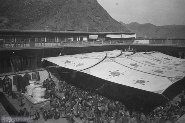 图片[26]-Recorded image of a Tibetan Mongolian intermarriage ceremony in Xiahe, Gansu in March 1943-China Archive