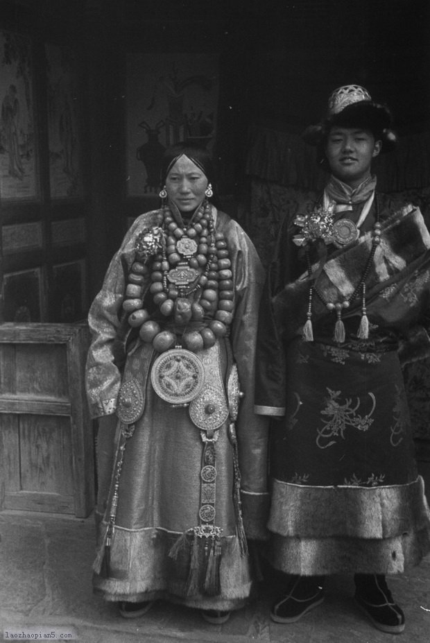 图片[6]-Recorded image of a Tibetan Mongolian intermarriage ceremony in Xiahe, Gansu in March 1943-China Archive