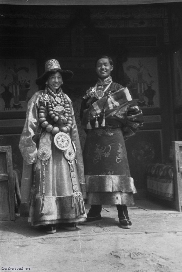 图片[9]-Recorded image of a Tibetan Mongolian intermarriage ceremony in Xiahe, Gansu in March 1943-China Archive