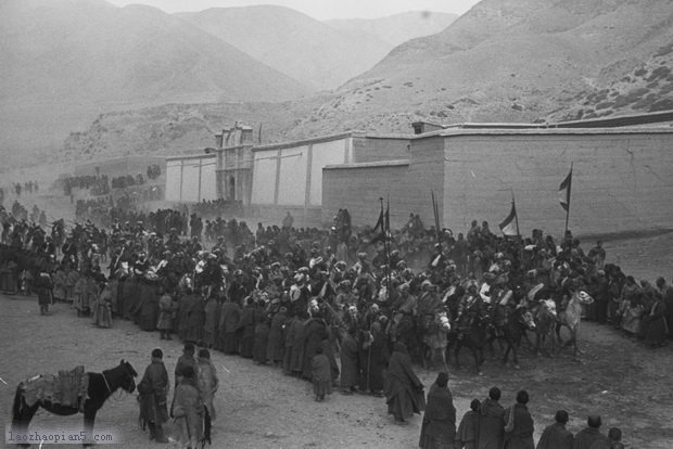 图片[12]-Recorded image of a Tibetan Mongolian intermarriage ceremony in Xiahe, Gansu in March 1943-China Archive