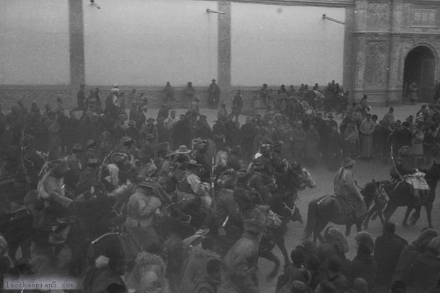 图片[13]-Recorded image of a Tibetan Mongolian intermarriage ceremony in Xiahe, Gansu in March 1943-China Archive