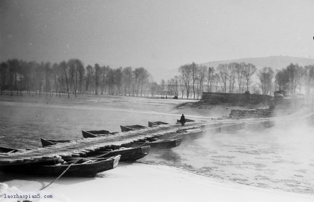 图片[5]-Old photos of Lintao, Gansu in the 1930s Rural scenery and Yongning floating bridge-China Archive