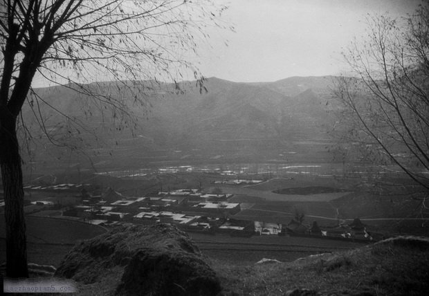 图片[11]-Old photos of Lintao, Gansu in the 1930s Rural scenery and Yongning floating bridge-China Archive