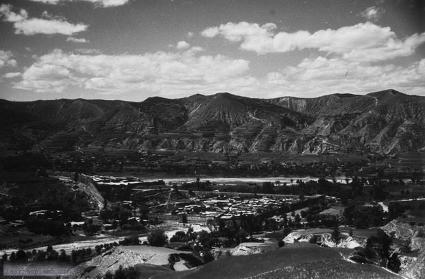 图片[12]-Old photos of Lintao, Gansu in the 1930s Rural scenery and Yongning floating bridge-China Archive