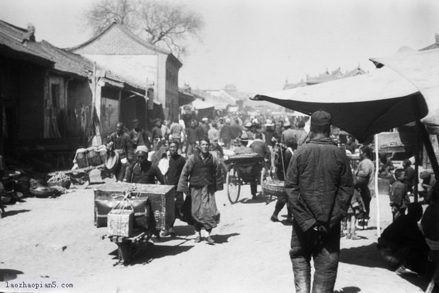 图片[1]-Old photos of Pingliang, Gansu in the 1930s Street view of Pingliang 80 years ago-China Archive