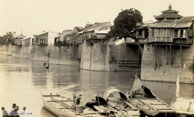 图片[2]-Old photos of Chaozhou: Guangji Bridge, Kaiyuan Temple and Clock Tower in Chaozhou in the early Republic of China-China Archive