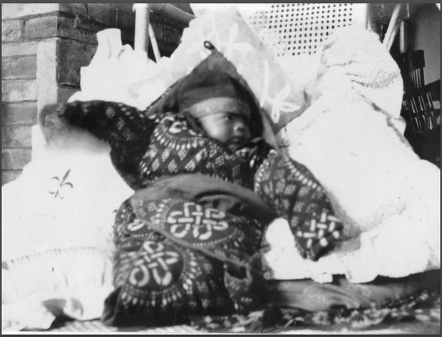 图片[4]-Old photos of Fuzhou in 1900 Group photos of Manchu officials and children in Fuzhou-China Archive