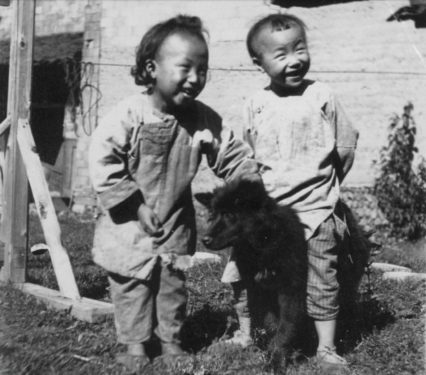 图片[5]-Old photos of Fuzhou in 1900 Group photos of Manchu officials and children in Fuzhou-China Archive