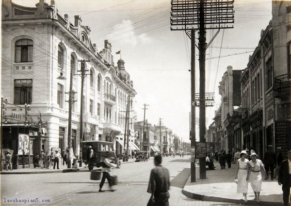 图片[7]-1934 Old photo of Harbin Street View Temple and Church Station in Harbin at that time-China Archive