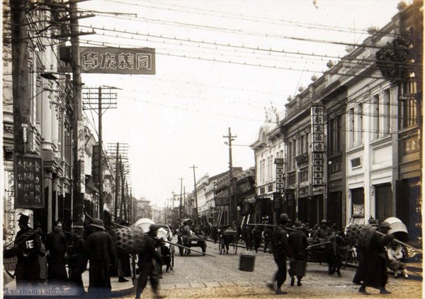 图片[6]-1934 Old photo of Harbin Street View Temple and Church Station in Harbin at that time-China Archive