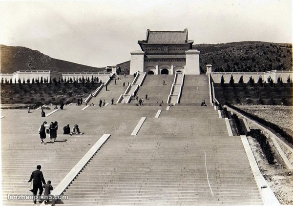 图片[1]-The old photos of Nanjing in 1929: Zhongshan Mausoleum, Qinhuai River, Nanmen Street-China Archive